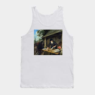 The Fishwife by Adriaen van Ostade Tank Top